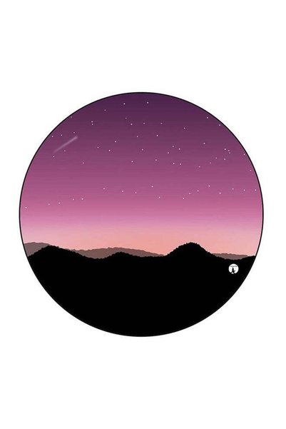 Generic Night Mountain baby Printed Fridge Magnet Multicolour 5.5 x 5.5cm
