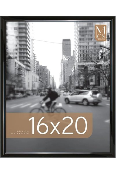 MCS Trendsetter Poster Frame, Black, 12 x 18 in, 2 pk