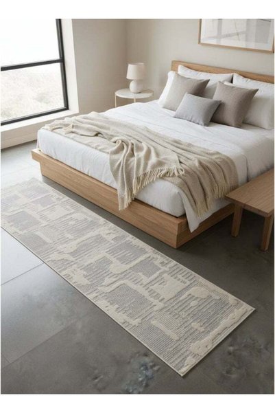 Generic Carpet Rug Geo Classic Design Grey | Size - 60x230 cm - 2x7.5 ft |Ide...