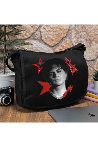 GROVKA Oversize Unisex Crush Postman Bag Group Boyband Νέο Ανδρικό Συγκρότημα...