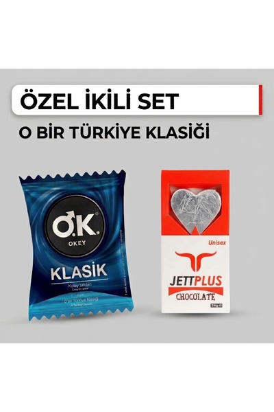 Unisex Milky Chocolate 24 gr & Klasik Okey