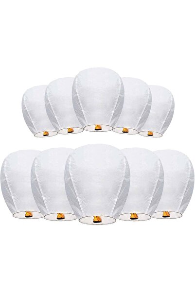 Generic 10 Pack Chinese Sky Lanterns, Sky Lantern to Release in Memory, 100% ...