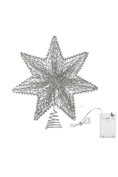 Generic Star Treetop Light, Battery Powered Decorative Light Heptagon-Shaped ...
