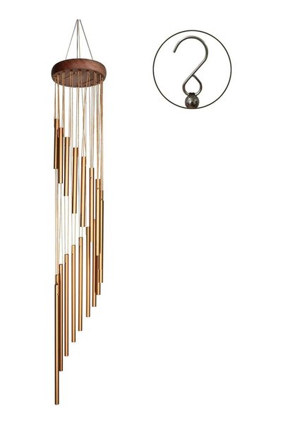 Generic 36 Inch Outdoor Memorial Wind Chime, 18-Tube Melodic Metal Wind Chime...