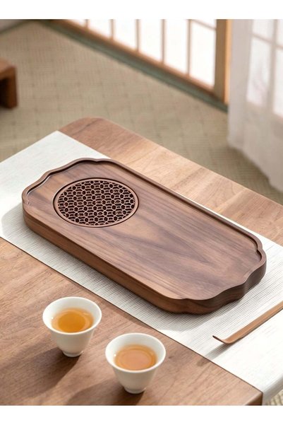 Generic Chinese Style Water Storage Tea Tray, 30cm 11.8in, Household Kungfu T...