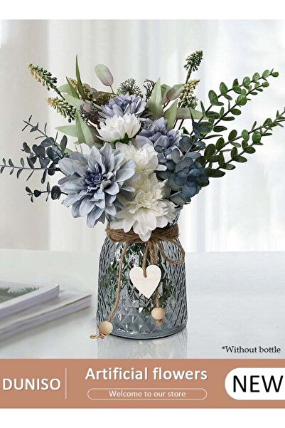 Generic Artificial Fake Flowers, Faux Flowers in Vase，Table Centerpieces for ...