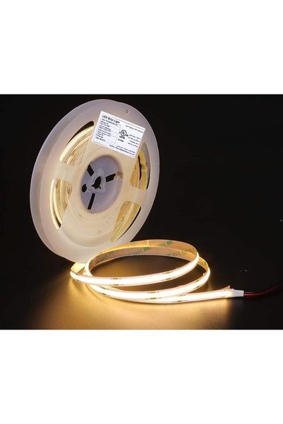 GENERAL شريط إضاءة LED بمنفذ USB بطول 4.9 قدم - 480 مصباح LED أبيض بدرجة حرار...