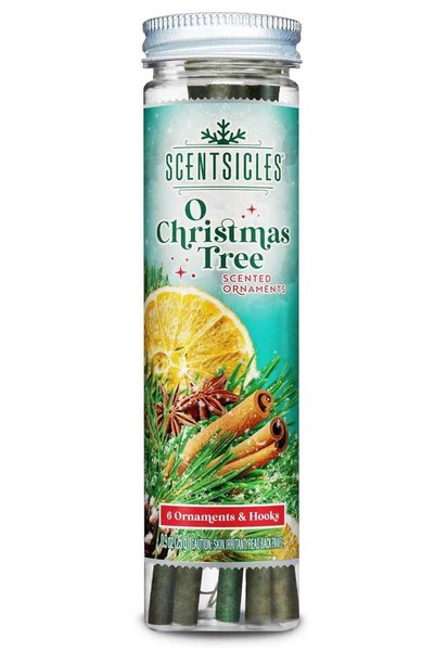 Generic Scentsicles O Christmas Tree Scented Ornaments, 6 Fragrance Sticks wi...