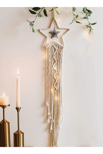 Generic Brain Giggles Eid Mubarak Dream Catcher Light - Star