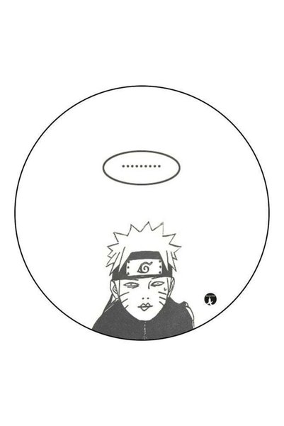 Generic Ninja Printed Fridge Magnet White/Grey 5.5cm