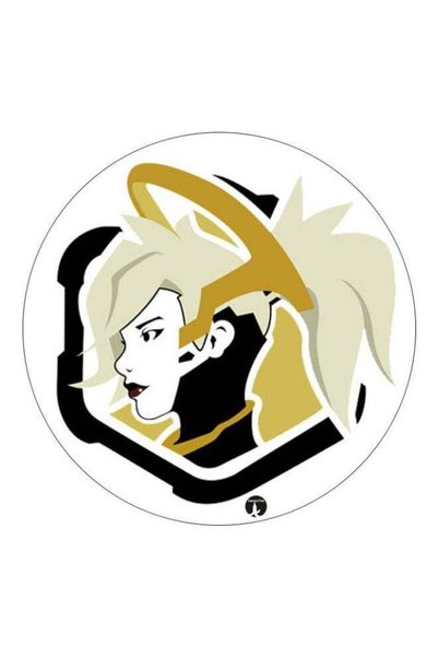 Generic Cartoon Character Printed Fridge Magnet White/Black/Grey 5.5cm