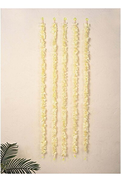 Generic Madhoor Petal Decorative Latkan Door Hanging Off White for Diwali, We...