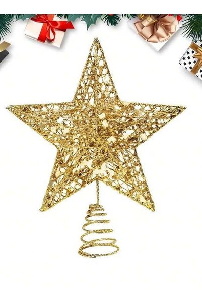 Generic Tree Topper Star Topper Sparkle Party Gift Decoration Shiny Decoratio...