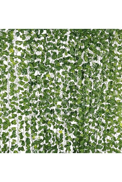 DRAMA HOME Artificial Ivy Leaf Plants 12 Strands for Home Kitchen Garden Offi...