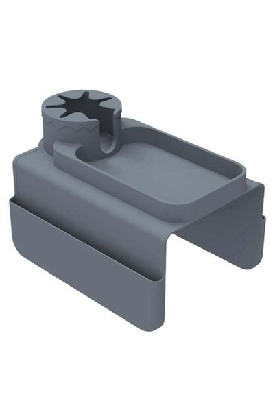 Generic Sturdy Silicone Couch Armrest Tray With Double Pockets Sturdy Cup Hol...