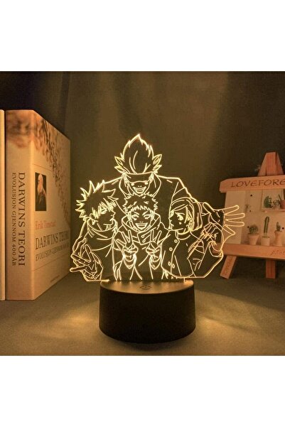 Generic ARS® Jujutsu Kaisen Anime 3D Lamp with Remote Control - Satoru Gojo, ...