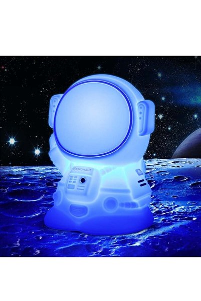 Generic Portable Dimmable Astronaut Night Light for Kids Touch Control Rechar...