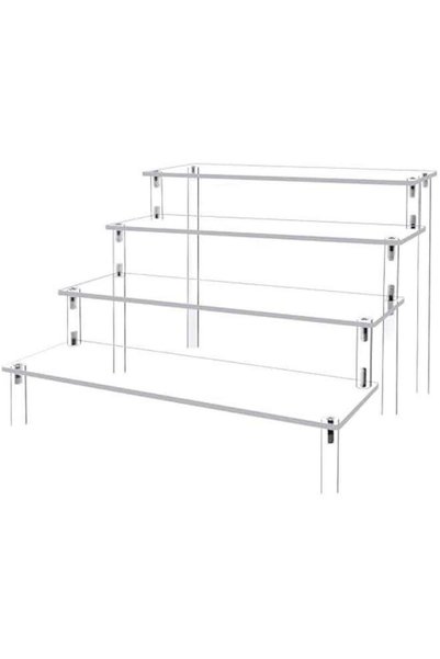 Generic Acrylic Display Risers Cupcake Stand for Food Desserts,Perfume Organi...