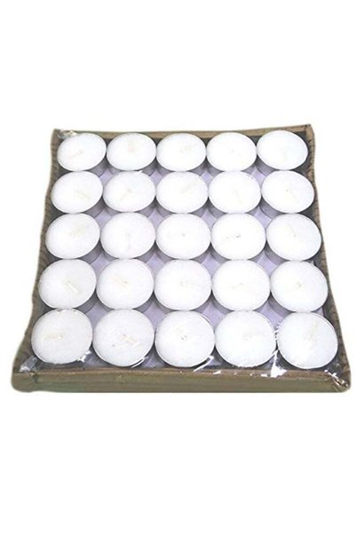 Generic Candles Smokeless Pack Of 50 White Standardinch