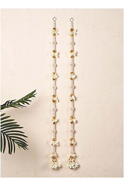 Generic Madhoor Pearl Decorative Latkan Door Hanging White for Diwali, Weddin...