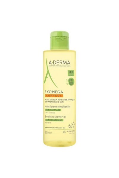 A-DERMA Exomega Control Ulei de duș pentru piele uscată cu tendință atopică 5...