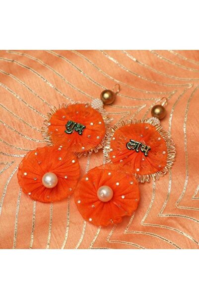 Generic Madhoor Orange Shubh Labh Door Hanging for Diwali, Pooja, Housewarmin...