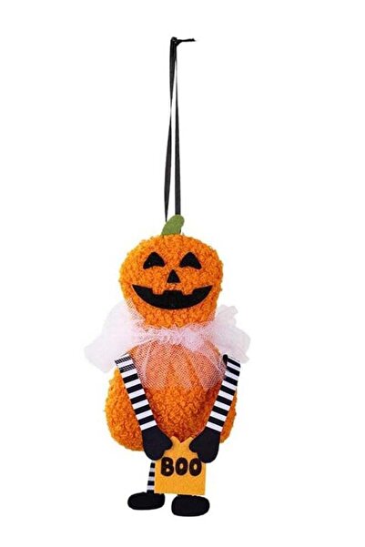 Generic Halloween Plush Pumpkin Hanging Decoration Pendant