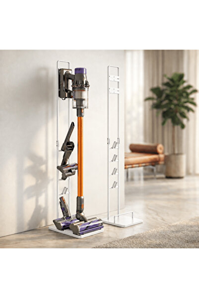 TnsAround Βάση ηλεκτρικής σκούπας Dyson V16 V15 V11 V12 V10 V8 V7 V6 5GEN, Λευκό