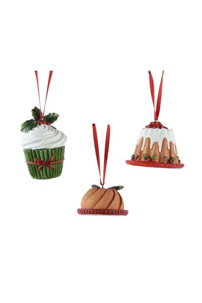 Generic Kaemingk Cake – Polyresin Figurine, Christmas Decoration, Festive Xma...