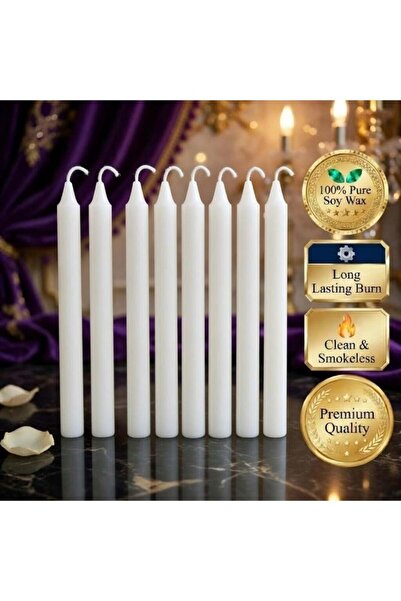 Generic Premium Soy Wax Candles | 25-Piece Pack of Pure Natural Elegance...