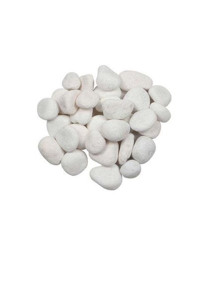 Generic Pebble Stones Medium 1kg White