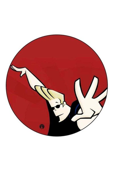 Generic Cartoon Printed Fridge Magnet Red/Black/Beige 5.5cm