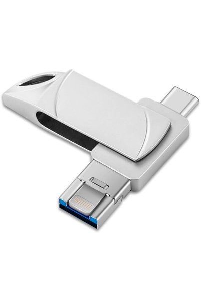 LinJie 1TB Usb 3.0 Flash Drive, 3-In-1 Memory Storage Drive Compatible, Photo...