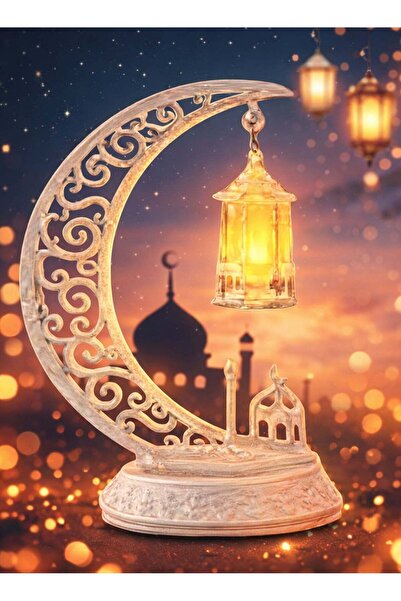 Generic Ramadan Decorations Lantern Lights, Ramadan Table Decor Centerpiece 7...