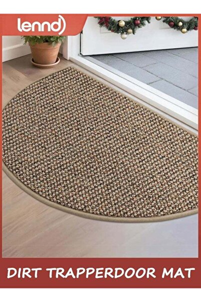 Generic Dirt Trapper Door Mat 30cm x 76cm Half Circle Non Slip Washable Doorm...