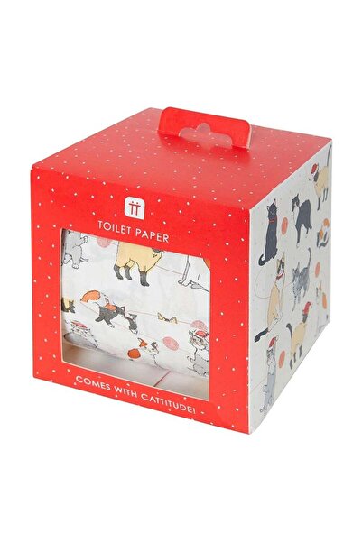 Generic Christmas Cat Toilet Roll
