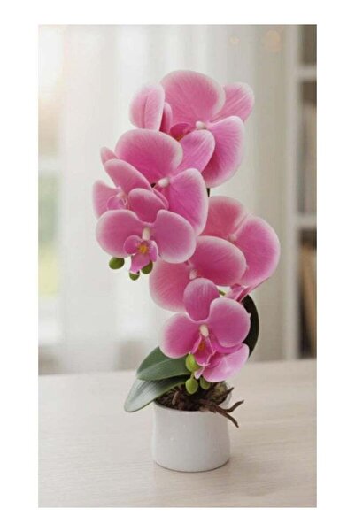 Generic AKDC RoyalOrchid Decorative Artificial Orchid Plant – Pink Color – 46...