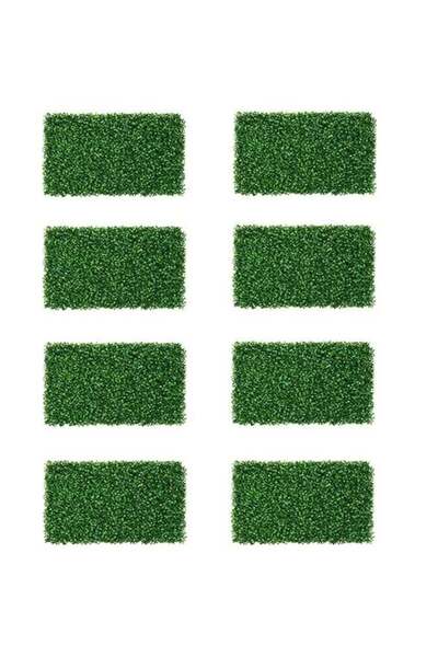 Generic Faux Grass Wall Panels – 8-Piece Set for Indoor & Outdoor Spaces, Lif...