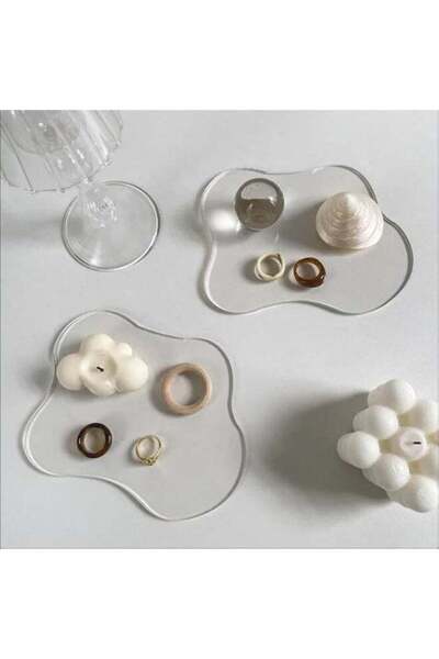 Generic TPGP 2Pcs Acrylic Coaster