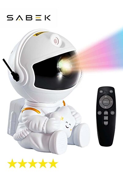 Generic Astronaut Galaxy Star Projector Night Light – 360° Rotating Magnetic ...