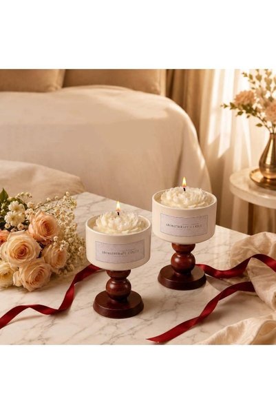 Generic Scented Candle Gift Set, 40-Hour Smokeless Aromatherapy Candle, Natur...