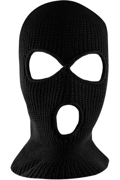 Super Z Outlet Knit Sew Acrylic Outdoor Full Face Cover Thermal Ski Mask One ...