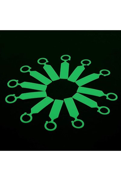 GENERAL 100Pcs Waterproof Plant Tree Tags Thick Plastic Garden Hanging Labels...