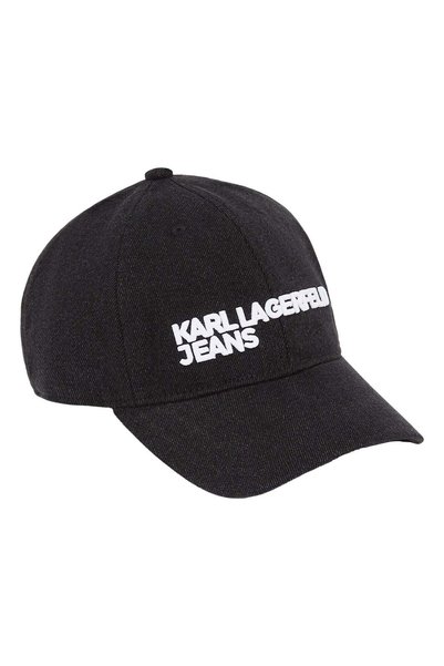 KARL LAGERFELD JEANS ΓΥΝΑΙΚΕΙΟ ΚΑΠΕΛΟ KLJ ΜΑΥΡΟ ΤΖΙΝ ΚΑΠΕΛΟ ΤΥΠΟΥ ΜΠΕΝΙ