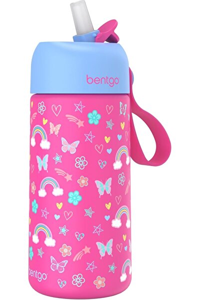 Bentgo - Stainless Steel Insulated Watter Bottle - Dino - 413 ml