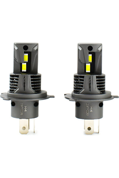NOVSIGHT Λάμπες Αυτοκινήτου H4 LED 6500K Ψυχρό Λευκό 12-24V 70W 2 τεμάχια