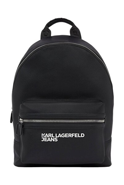 KARL LAGERFELD JEANS Ανδρικό σακίδιο πλάτης KLJ ESSENTIAL από PU με υφή κόκκων
