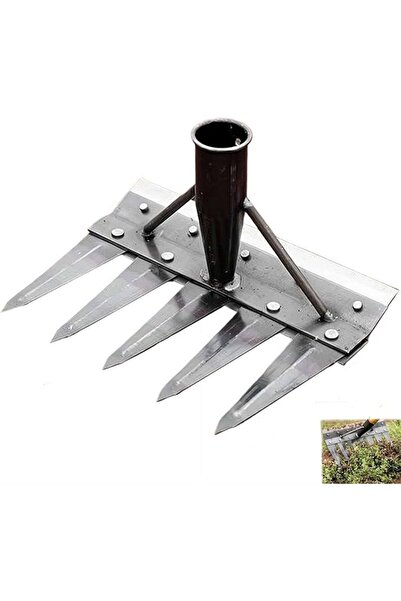 Generic Garden Weeding Rake 2.0, Heavy Duty Detachable Carbon Steel Rake, 2/3...