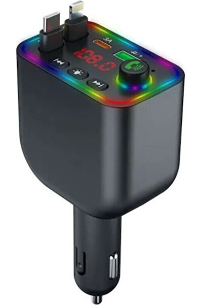 Andowl Πομπός FM Αυτοκινήτου Qc98 Bluetooth με Bluetooth / Type-C