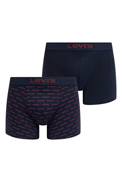 Levi's Ανδρικά Μποξεράκια με Λογότυπο, Ολόσωμο Σχέδιο με Λογότυπα, Σετ 2 Τεμα